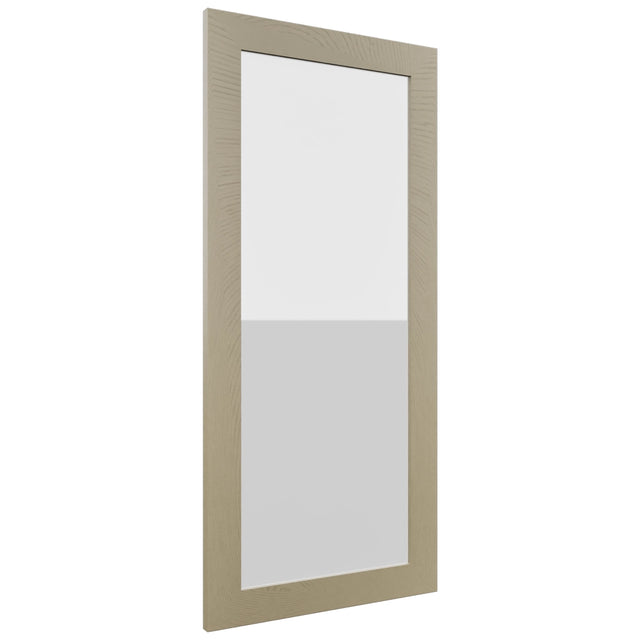 Fabuwood Luxe Desert Oak DS GDW1839 Wall Glass Door, Front View