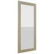 Fabuwood Luxe Desert Oak DS GDW1842 Wall Glass Door, Front View