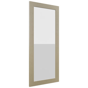 Fabuwood Luxe Desert Oak DS GDW1842 Wall Glass Door, Front View