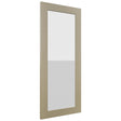 Fabuwood Luxe Desert Oak DS GDWDC2436 Wall Glass Door, Front View