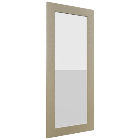 Fabuwood Luxe Desert Oak DS GDWDC2436 Wall Glass Door, Front View