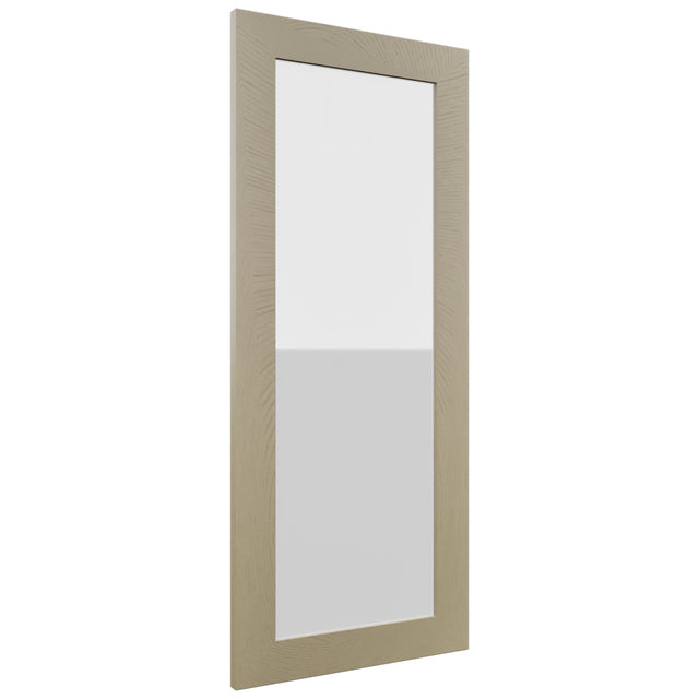 Fabuwood Luxe Desert Oak DS GDWDC2436 Wall Glass Door, Front View