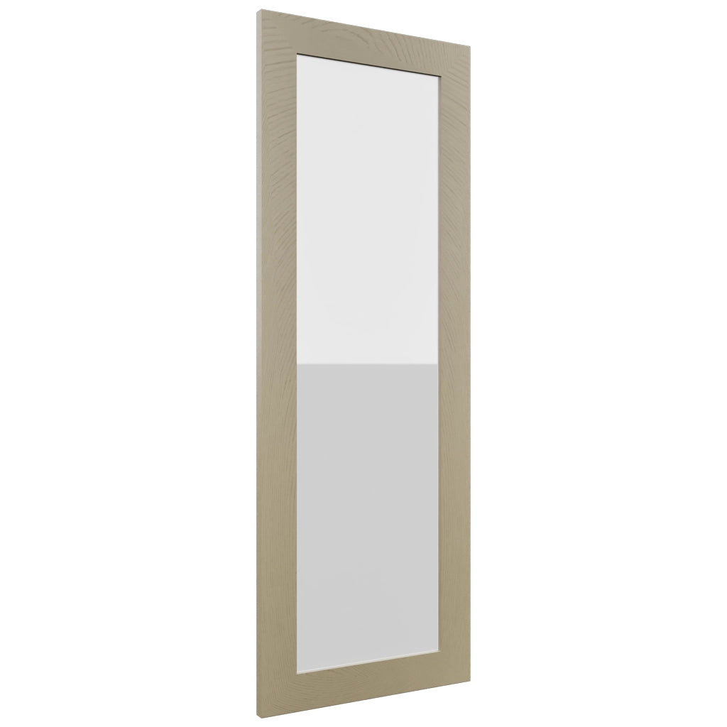 Fabuwood Luxe Desert Oak DS GDWDC2442 Wall Glass Door, Front View