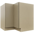 Fabuwood Luxe Desert Oak ERB36 Base Corner Easy Reach Cabinet, Front View