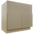 Fabuwood Luxe Desert Oak FS36 Base Farm Sink Cabinet, Front View