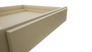 Fabuwood Luxe Desert Oak KD30 Vanity Desk, Detail View