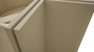 Fabuwood Luxe Desert Oak LSB36 Base Corner Lazy Susan Cabinet, Detail View
