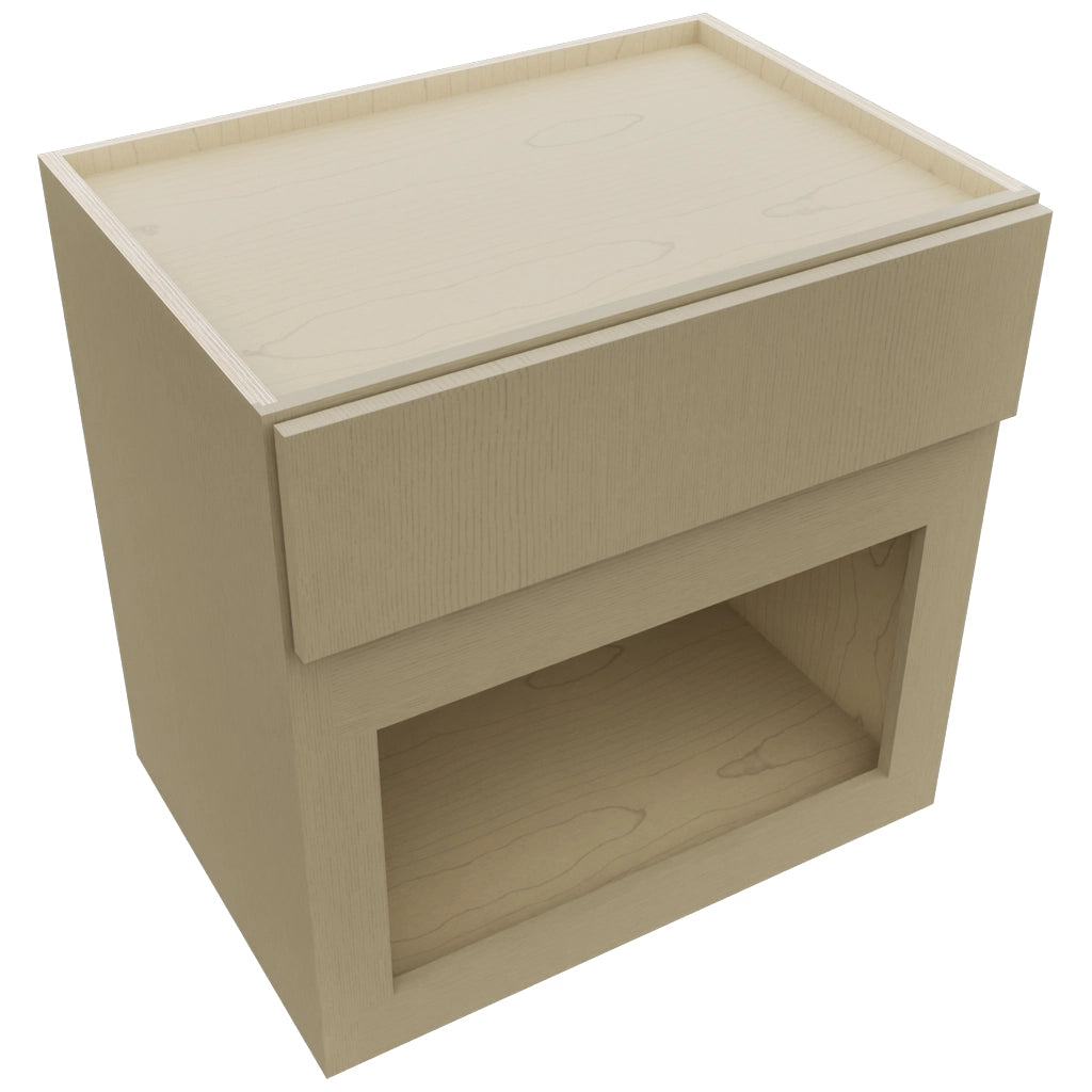 Fabuwood Luxe Desert Oak MC303021 Wall Microwave Cabinet, Top View