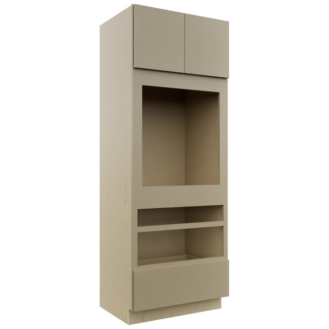 Fabuwood Luxe Desert Oak OC3390D Tall Oven Cabinet Double, Front View