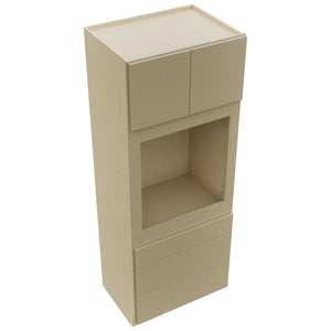 Fabuwood Luxe Desert Oak OC3390S Tall Oven Cabinet Single, Top View