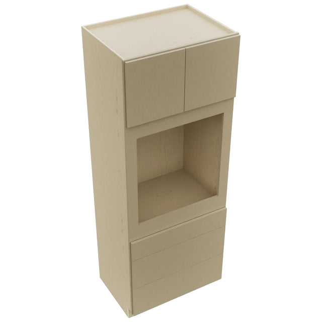 Fabuwood Luxe Desert Oak OC3390S Tall Oven Cabinet Single, Top View