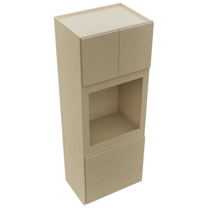 Fabuwood Luxe Desert Oak OC3393S Tall Oven Cabinet Single, Top View