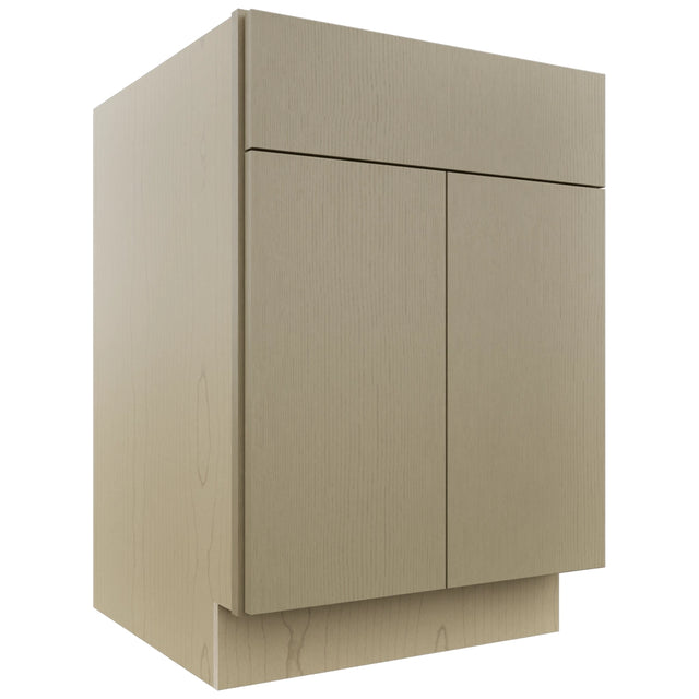 Fabuwood Luxe Desert Oak SB24 Base Sink Cabinet, Front View