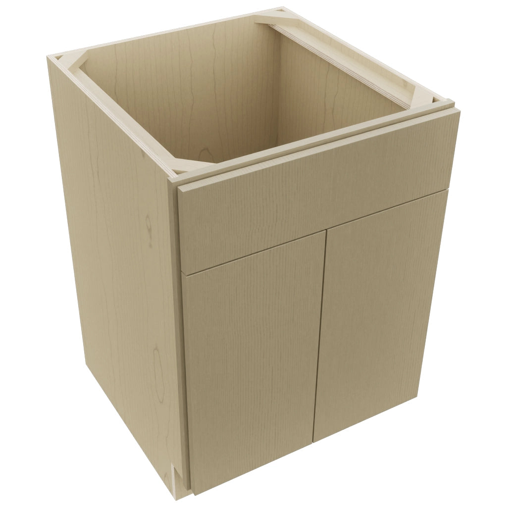 Fabuwood Luxe Desert Oak SB24 Base Sink Cabinet, Top View