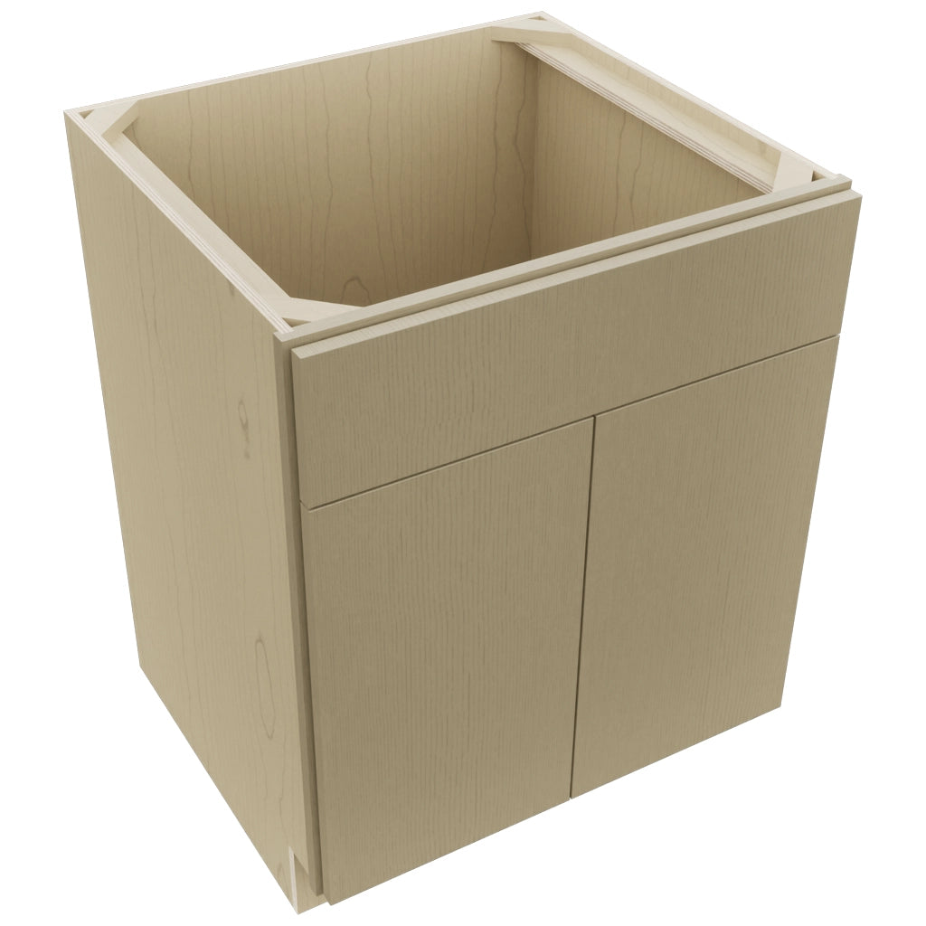 Fabuwood Luxe Desert Oak SB27 Base Sink Cabinet, Top View