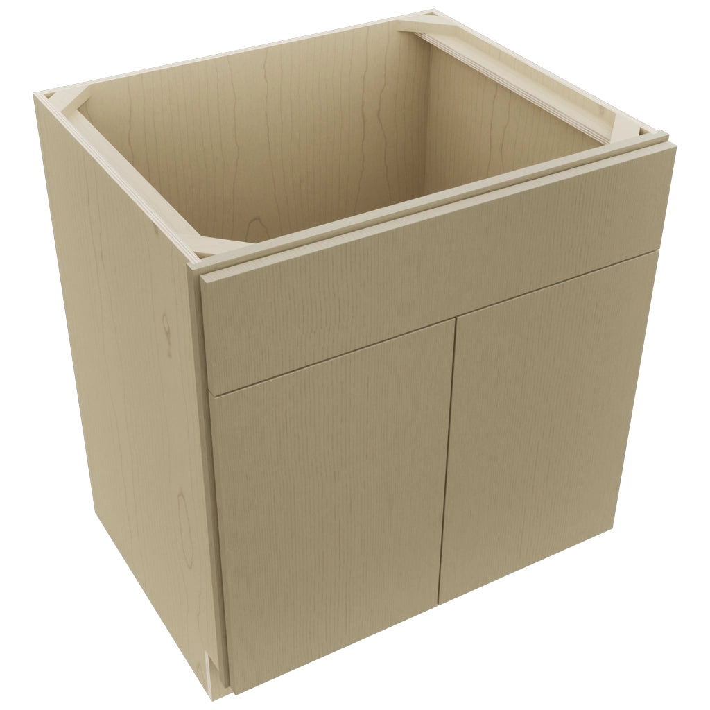 Fabuwood Luxe Desert Oak SB30 Base Sink Cabinet, Top View