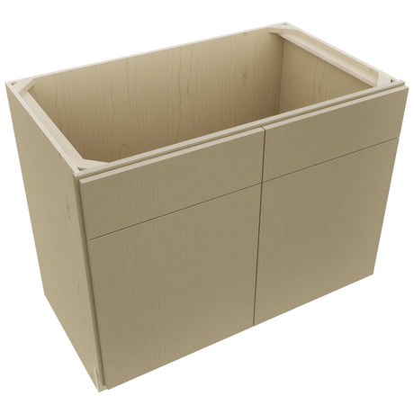 Fabuwood Luxe Desert Oak SB42 Base Sink Cabinet, Top View