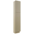 Fabuwood Luxe Desert Oak TP151284 Tall Pantry Cabinet, Front View