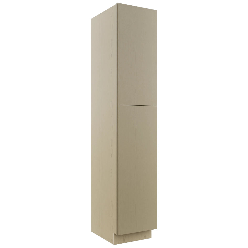 Fabuwood Luxe Desert Oak TP182493 Tall Pantry Cabinet, Front View