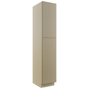 Fabuwood Luxe Desert Oak TP182493 Tall Pantry Cabinet, Front View