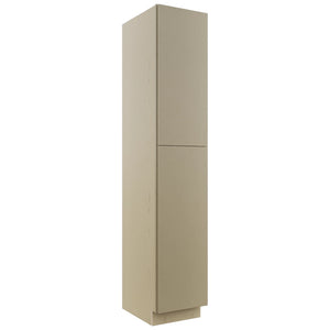 Fabuwood Luxe Desert Oak TP182496 Tall Pantry Cabinet, Front View