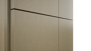 Fabuwood Luxe Desert Oak TP241290 Tall Pantry Cabinet, Detail View