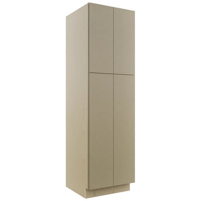 Fabuwood Luxe Desert Oak TP242484 Tall Pantry Cabinet, Front View