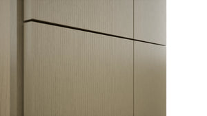 Fabuwood Luxe Desert Oak TP242490 Tall Pantry Cabinet, Detail View
