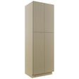 Fabuwood Luxe Desert Oak TP302490 Tall Pantry Cabinet, Front View