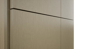 Fabuwood Luxe Desert Oak TP302490 Tall Pantry Cabinet, Detail View
