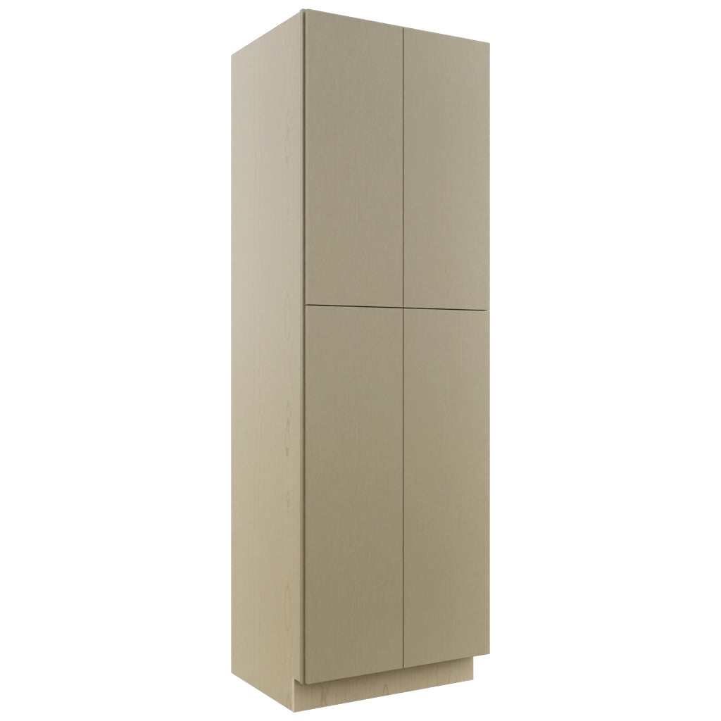 Fabuwood Luxe Desert Oak TP302493 Tall Pantry Cabinet, Front View