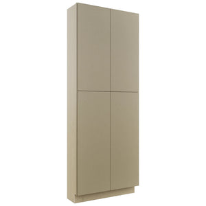 Fabuwood Luxe Desert Oak TP361296 Tall Pantry Cabinet, Front View