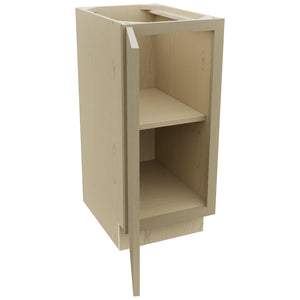 Fabuwood Luxe Desert Oak VB15FD Vanity Base Full Height Cabinet, Open View