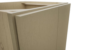 Fabuwood Luxe Desert Oak VB24FD Vanity Base Full Height Cabinet, Detail View