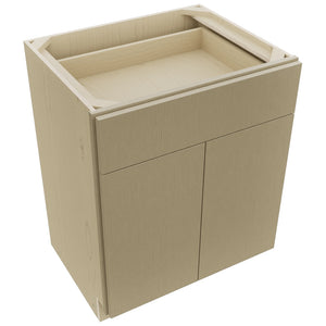 Fabuwood Luxe Desert Oak VB27-34 Vanity Base Standard Cabinet, Top View