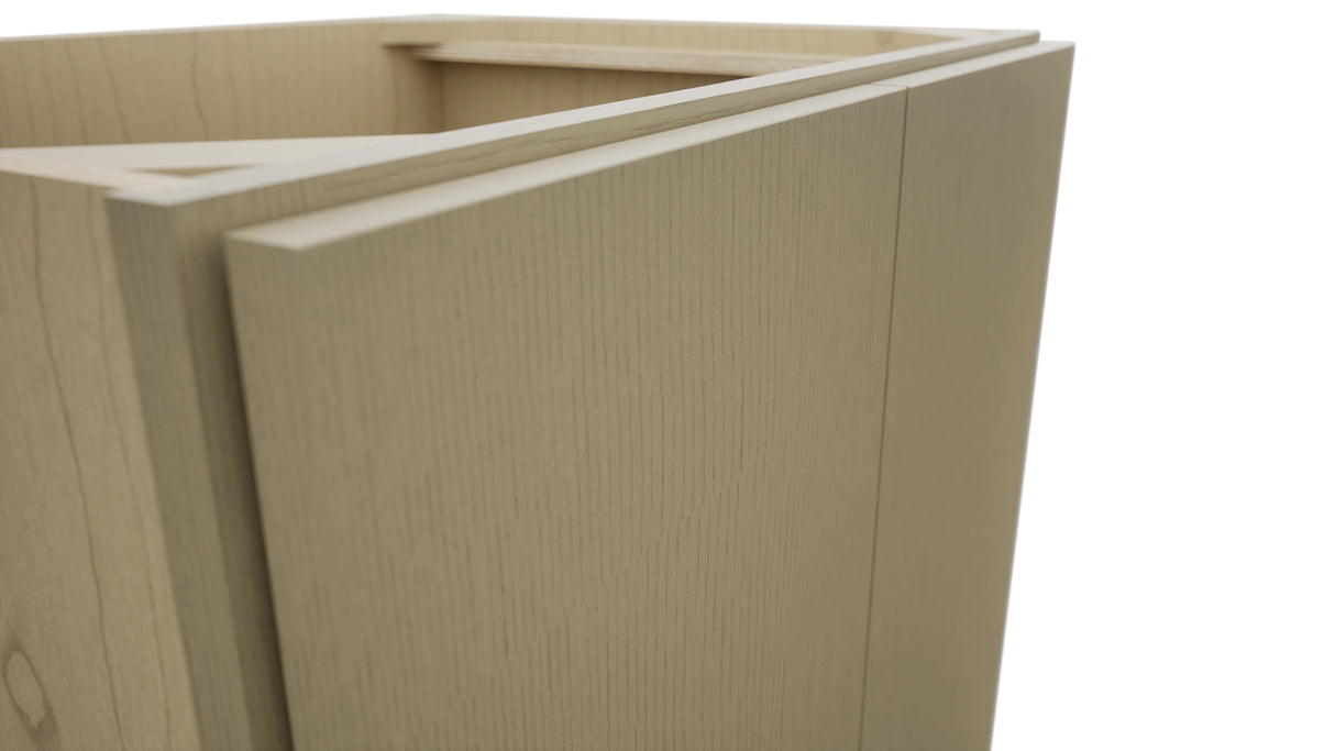 Fabuwood Luxe Desert Oak VB27FD Vanity Base Full Height Cabinet, Detail View