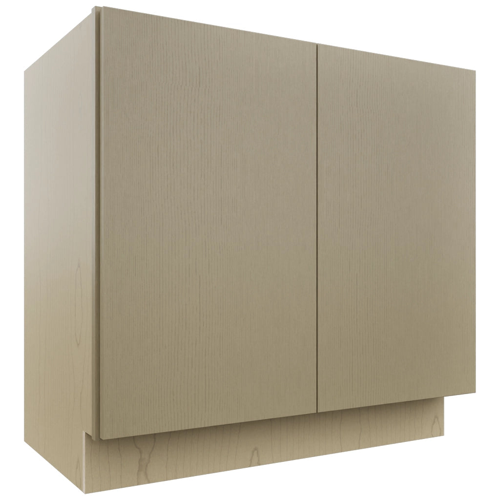 Fabuwood Luxe Desert Oak VB36FD Vanity Base Full Height Cabinet, Front View