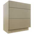 Fabuwood Luxe Desert Oak VDB30-34 Vanity Drawer Cabinet, Front View