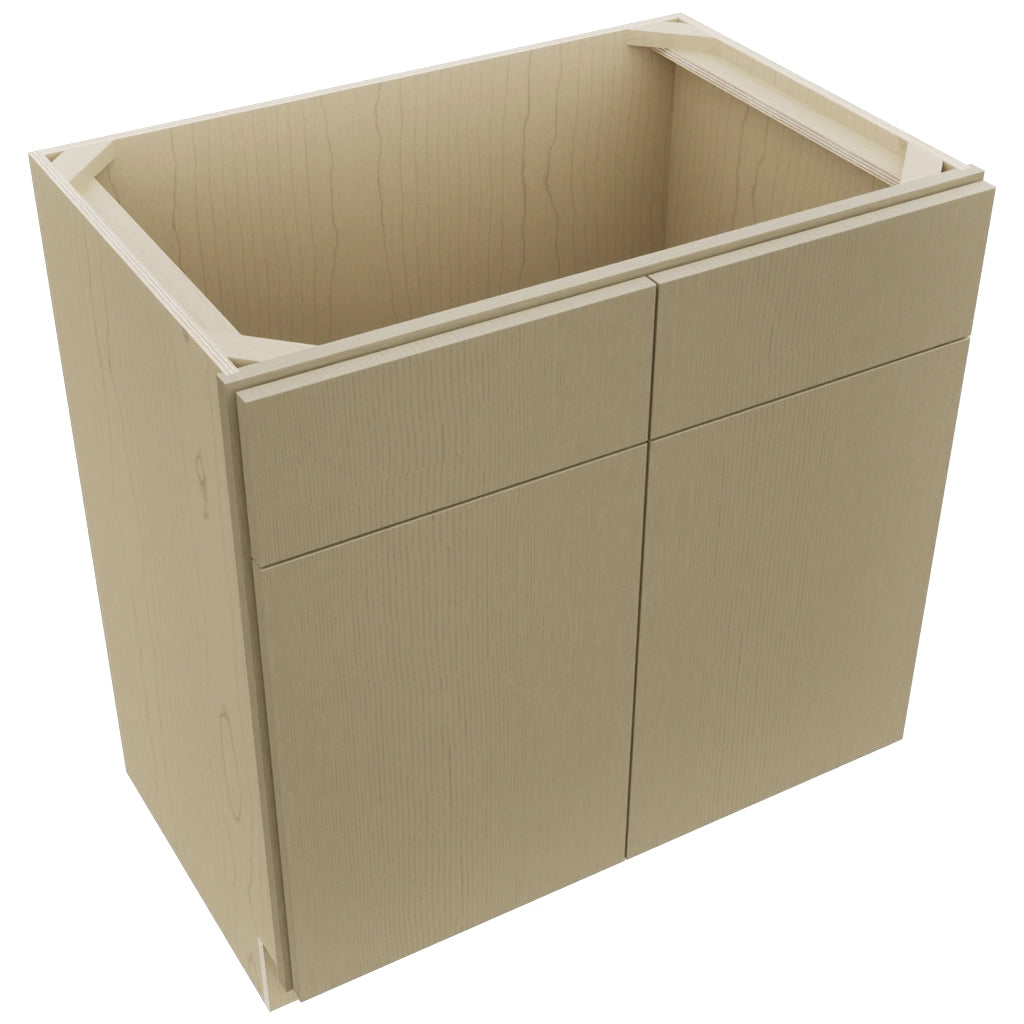 Fabuwood Luxe Desert Oak VSB33-34 Vanity Sink Cabinet, Top View