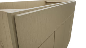 Fabuwood Luxe Desert Oak VSD30DR Vanity Combo Cabinet, Detail View