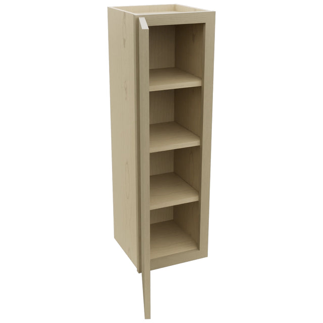 Fabuwood Luxe Desert Oak W1239 Wall Standard Cabinet, Open View