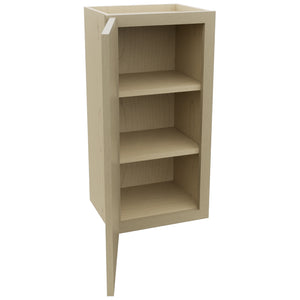 Fabuwood Luxe Desert Oak W1530 Wall Standard Cabinet, Open View