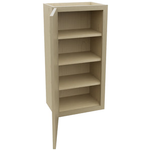 Fabuwood Luxe Desert Oak W1836 Wall Standard Cabinet, Open View
