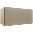 Fabuwood Luxe Desert Oak W2412 Wall Standard Cabinet, Front View