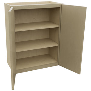 Fabuwood Luxe Desert Oak W2430 Wall Standard Cabinet, Open View