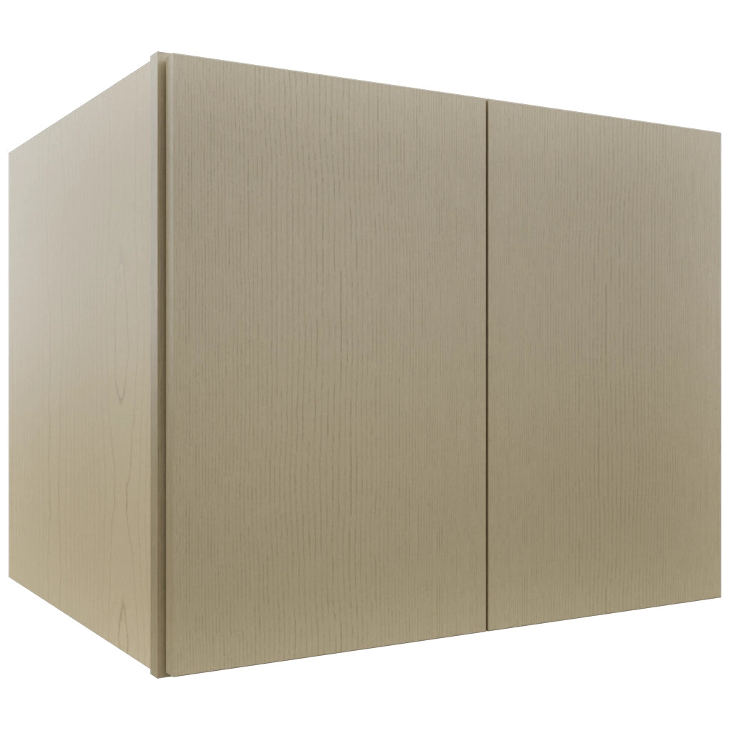 Fabuwood Luxe Desert Oak W302424 Wall Deep Cabinet, Front View