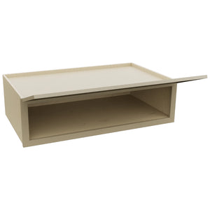 Fabuwood Luxe Desert Oak W421224LU Wall Deep Cabinet, Open View