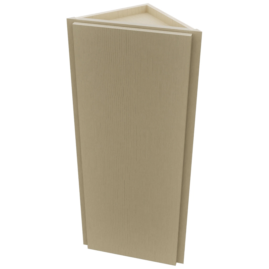 Fabuwood Luxe Desert Oak WAE1239 Wall Angle End Cabinet, Top View