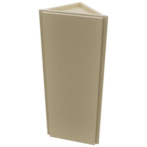 Fabuwood Luxe Desert Oak WAE1242 Wall Angle End Cabinet, Top View