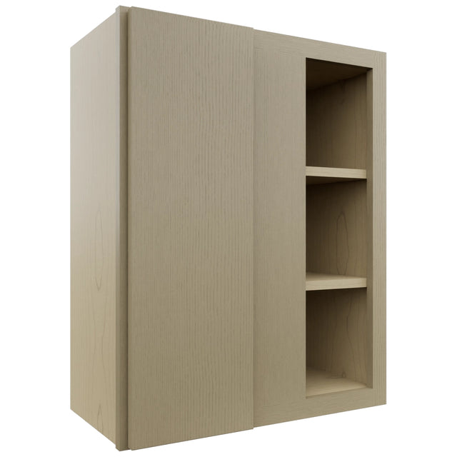 Fabuwood Luxe Desert Oak WBC2430 Wall Corner Blind Cabinet, Front View